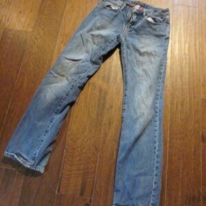 Rare boys flannel lined jeans Pendleton 16 R  28x28 classic straight leg